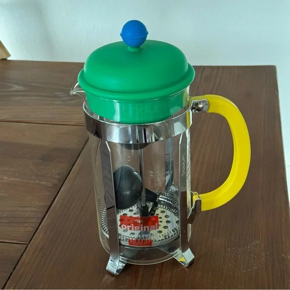NWOT RARE Bodum Limited Edition 70 Anniversary Colorful Coffee French Press - Picture 3 of 6